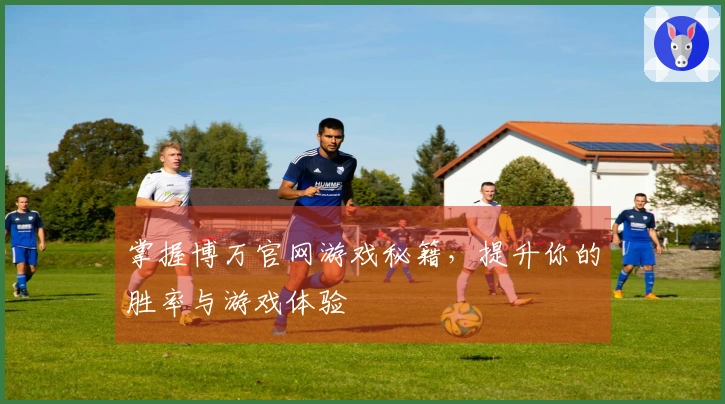掌握博万官网游戏秘籍，提升你的胜率与游戏体验
